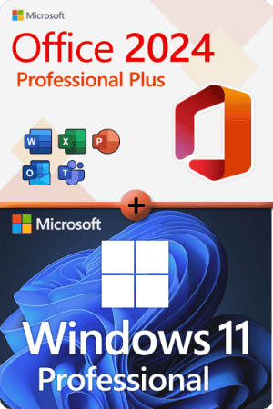 Microsoft Office 2024 Professional Plus license for 3 devices